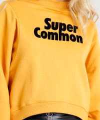 Blusao-Feminino--Super-Commom--em-Moletom-Manga-Longa-Mostarda-9459905-Mostarda_4