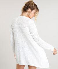 Capa-Alongada-Feminina-em-Trico-com-Bolinhas-Branca-9345839-Branco_2
