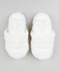 Pantufa-Infantil-Slipper-Coelho-Branca-9255281-Branco_4