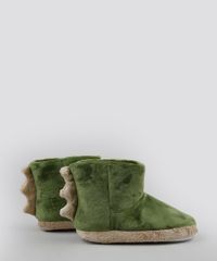Bota-Pantufa-Infantil-de-Dinossauro-Verde-9255335-Verde_3
