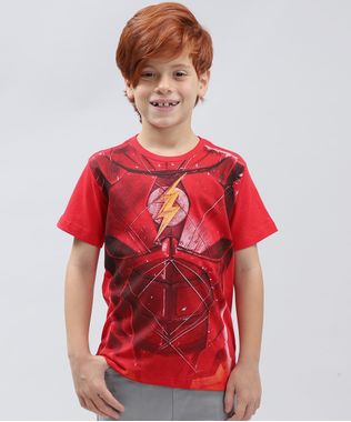 Camiseta-Infantil-The-Flash-Manga-Curta-Gola-Careca-Vermelha-9428172-Vermelho_1