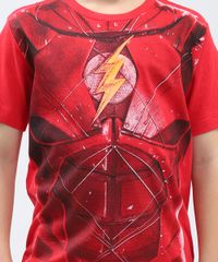 Camiseta-Infantil-The-Flash-Manga-Curta-Gola-Careca-Vermelha-9428172-Vermelho_4