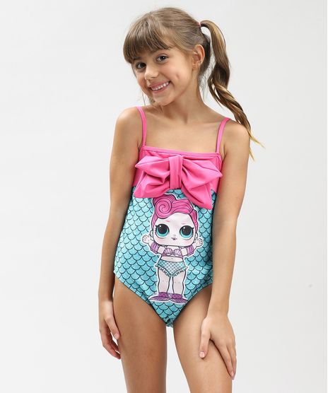 Maio-Infantil-LOL-Surprise-Estampado-com-Laco-Protecao-UV50--Verde-Agua-9386629-Verde_Agua_1