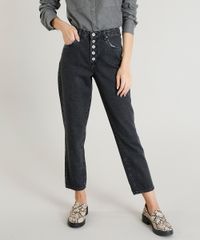 Calca-Jeans-Feminina-Mom-Pants-Mindset-Preta-9479849-Preto_1