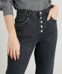 Calca-Jeans-Feminina-Mom-Pants-Mindset-Preta-9479849-Preto_4
