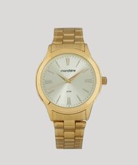 Kit-de-Relogio-Analogico-Mondaine-Feminino---Brinco---Colar---83342LPMVDE1KD-Dourado-9398513-Dourado_3