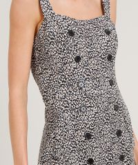 Vestido-Feminino-Midi-Estampado-Animal-Print-com-Botoes-Alca-Media-Bege-9430943-Bege_4