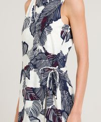 Macaquinho-Feminino-Estampado-de-Folhagem-com-Transpasse-Bege-9443694-Bege_4