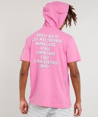 Camiseta-Masculina-Carnaval-Ursinho--Sem-Limites--com-Capuz-de-Orelhinhas-Manga-Curta--Rosa-9482591-Rosa_3