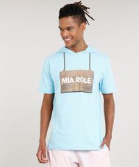 Camiseta-Masculina-Carnaval-Ursinho--Mia-Role--com-Capuz-de-Orelhinhas-Manga-Curta--Azul-Claro-9482592-Azul_Claro_4