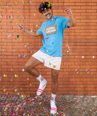 Camiseta-Masculina-Carnaval-Ursinho--Queima-Largada--com-Capuz-de-Orelhinhas-Manga-Curta--Azul-9482596-Azul_2