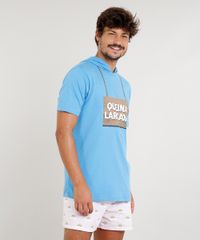 Camiseta-Masculina-Carnaval-Ursinho--Queima-Largada--com-Capuz-de-Orelhinhas-Manga-Curta--Azul-9482596-Azul_4