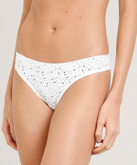 Kit de 2 Calcinhas Biquíni Multicor Menor preço em Kit de 2 Calcinhas Biquíni Multicor