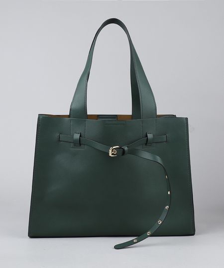 Bolsa-Feminina-Tote-com-Fivela-e-Ilhos-Verde-9379097-Verde_1 Bolsa-Feminina-Tote-com-Fivela-e-Ilhos-Verde-9379097-Verde_1