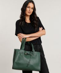 Bolsa-Feminina-Tote-com-Fivela-e-Ilhos-Verde-9379097-Verde_2