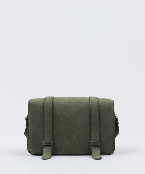 Bolsa-Feminina-Transversal-com-Tiras-Verde-Militar-9381300-Verde_Militar_1