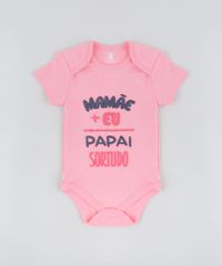 Body-Infantil--Papai-Sortudo--Manga-Curta-Decote-Redondo-Rosa-9208104-Rosa_1