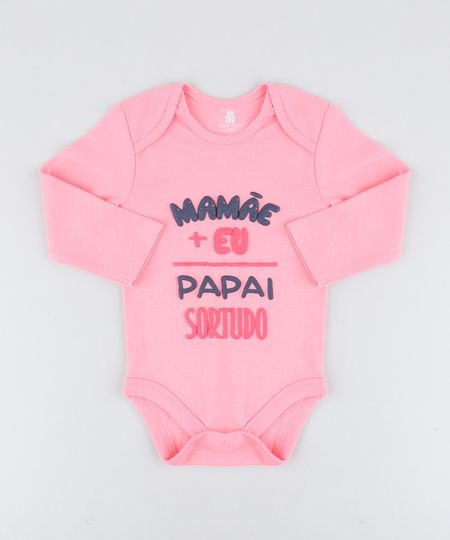 Body-Infantil--Papai-Sortudo--Manga-Longa-Decote-Redondo-Rosa-9208108-Rosa_1