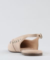 Sapatilha-Feminina-Bico-Redondo-Via-Uno-com-Abertura-e-Tachas-Bege-9422472-Bege_3