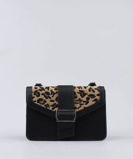Bolsa-Feminina-Transversal-com-Estampa-Animal-Print-e-Fivela-Preta-9359480-Preto_1 Bolsa-Feminina-Transversal-com-Estampa-Animal-Print-e-Fivela-Preta-9359480-Preto_1