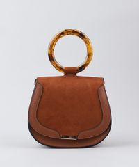 Bolsa-Feminina-Transversal-com-Argola-de-Acrilico-Caramelo-9381302-Caramelo_1