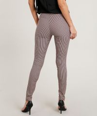 Calca-Legging-Feminina-Estampada-Xadrez-Marrom-9409882-Marrom_2