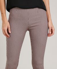 Calca-Legging-Feminina-Estampada-Xadrez-Marrom-9409882-Marrom_4