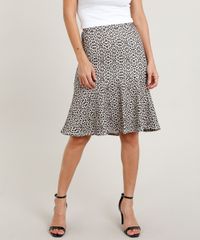 Saia-Feminina-Evase-Estampada-Animal-Print-com-Babado-Bege-Claro-9400067-Bege_Claro_1