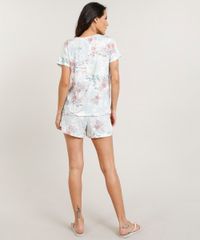 Pijama-Feminino-Estampado-Floral-Manga-Curta-Off-White-9415999-Off_White_2