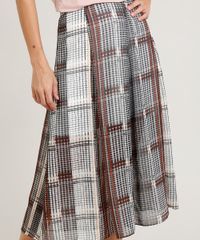 Saia-Midi-Feminina-Evase-Estampada-Xadrez-Off-White-9367822-Off_White_4