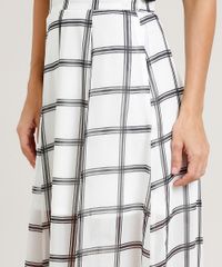 Saia-Midi-Feminina-Evase-Estampada-Xadrez-Off-White-9367823-Off_White_4