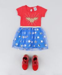 Vestido-Infantil-Carnaval-Mulher-Maravilha-com-Tule-Estampado-de-Estrelas-Manga-Curta-Vermelho-9438511-Vermelho_3