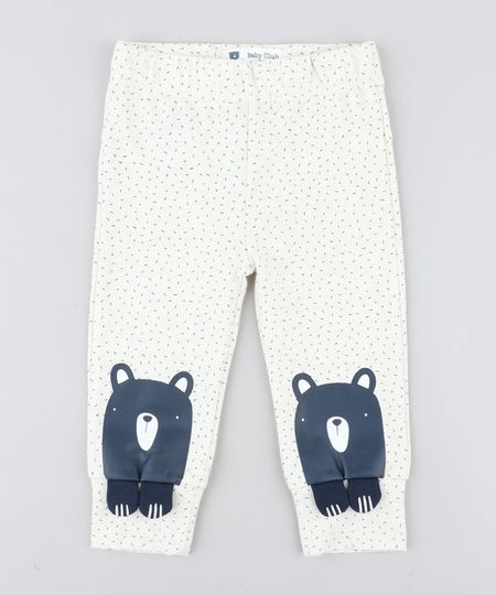 Calca-Infantil-com-Estampa-Interativa-de-Urso-Bege-Claro-9205085-Bege_Claro_1