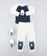 Calca-Infantil-com-Estampa-Interativa-de-Urso-Bege-Claro-9205085-Bege_Claro_3