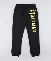 Calca-Infantil-Batman-em-Moletom-Preta-9341647-Preto_1