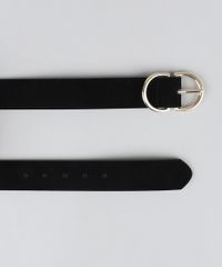 Cinto-Feminino-com-Fivela-Redonda-em-Veludo-Preto-9375688-Preto_1