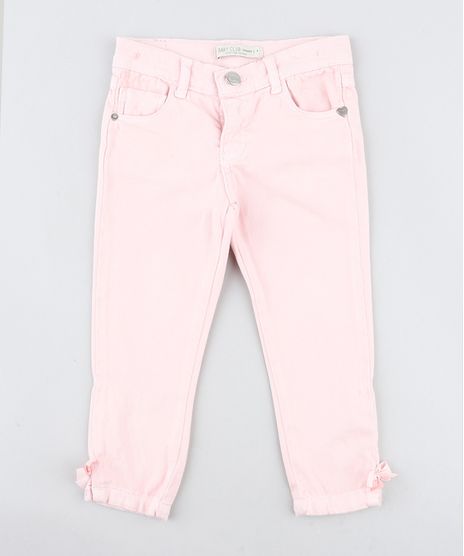 Calca-Infantil-Skinny-com-Laco-Rosa-Claro-9418153-Rosa_Claro_1