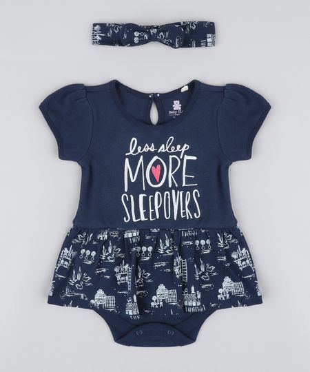 Body-Saia-Infantil-com-Bordado-Manga-Curta---Faixa-de-Cabelo-Estampada-Azul-Marinho-9205046-Azul_Marinho_1