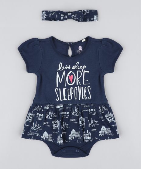 Body-Saia-Infantil-com-Bordado-Manga-Curta---Faixa-de-Cabelo-Estampada-Azul-Marinho-9205046-Azul_Marinho_1