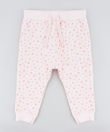 Calca-Infantil-Estampada-de-Poa-em-Moletom-Rosa-Claro-9425067-Rosa_Claro_1