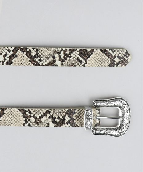 Cinto-Feminino-Animal-Print-Cobra-Fivela-Western-Bege-9375680-Bege_1