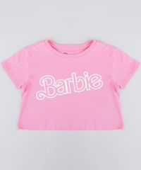 Blusa-Infantil-Barbie-Cropped-Manga-Curta-Decote-Redondo-Rosa-9410409-Rosa_1