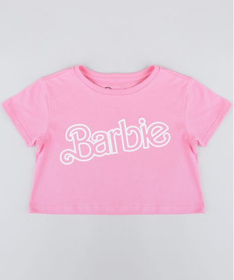 Blusa-Infantil-Barbie-Cropped-Manga-Curta-Decote-Redondo-Rosa-9410409-Rosa_1