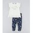 Conjunto-Infantil-de-Blusa--Garden--Manga-Curta-Bege-Claro-Mescla---Calca-Legging-Estampada-Azul-Marinho-9205050-Azul_Marinho_1