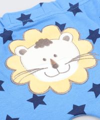 Calca-Infantil-Leao-Estampada-de-Estrelas-Azul-9188446-Azul_6