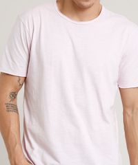 Camiseta-Masculina-Longa-Manga-Curta-Gola-Careca-Rosa-Claro-9325863-Rosa_Claro_4 Camiseta-Masculina-Longa-Manga-Curta-Gola-Careca-Rosa-Claro-9325863-Rosa_Claro_4