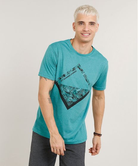 Camiseta-Masculina--Summer-Stories--Manga-Curta-Gola-Careca-Verde-9236399-Verde_1