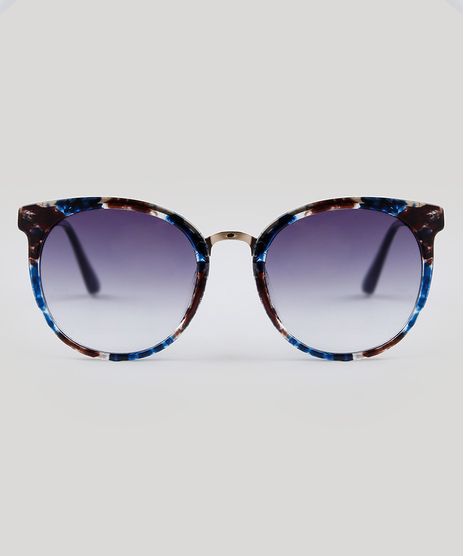 Oculos-de-Sol-Redondo-Feminino-Oneself-Azul-9485663-Azul_1