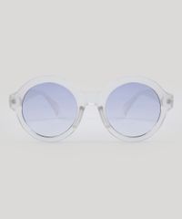 Oculos-de-Sol-Redondo-Feminino-Oneself-Transparente-9485639-Transparente_1