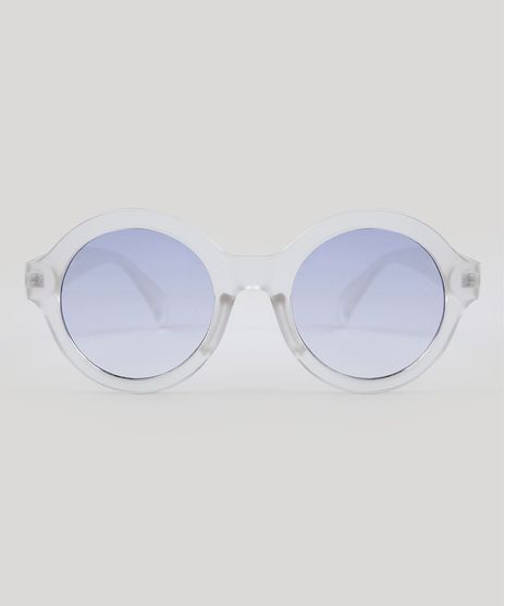 Oculos-de-Sol-Redondo-Feminino-Oneself-Transparente-9485639-Transparente_1